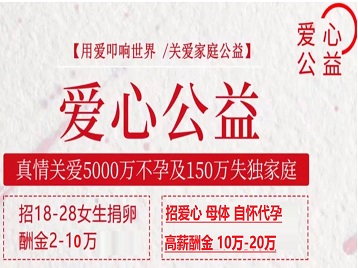 黄平捐卵助孕生子 爱心志愿者招募